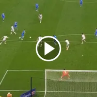 La toma que no se vio en TV del golazo de Christian Ebere