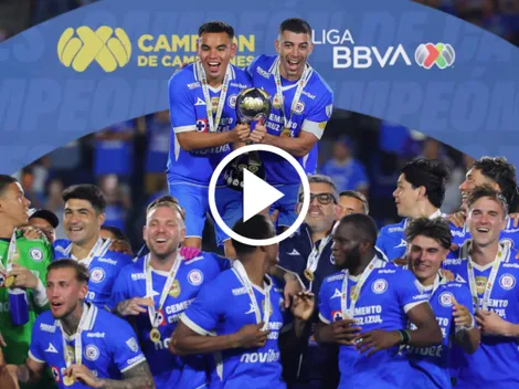 ¡Cruz Azul conquista el Campeón de Campeones!