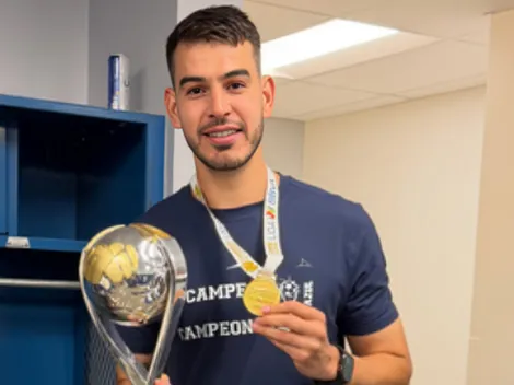 El mensaje de Alan Montes tras levantar su primer trofeo en Cruz Azul