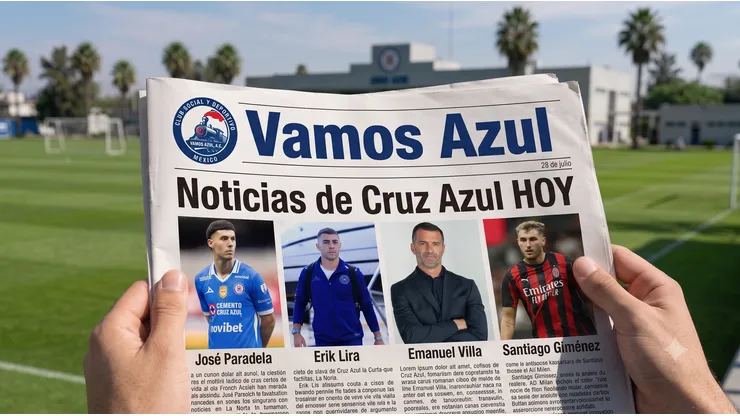 Las noticias más destacadas de Cruz Azul para este martes 28 de julio.
