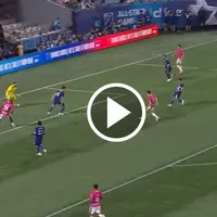 El auténtico golazo de Paradela ante las estrellas de la MLS