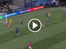 El auténtico golazo de Paradela ante las estrellas de la MLS