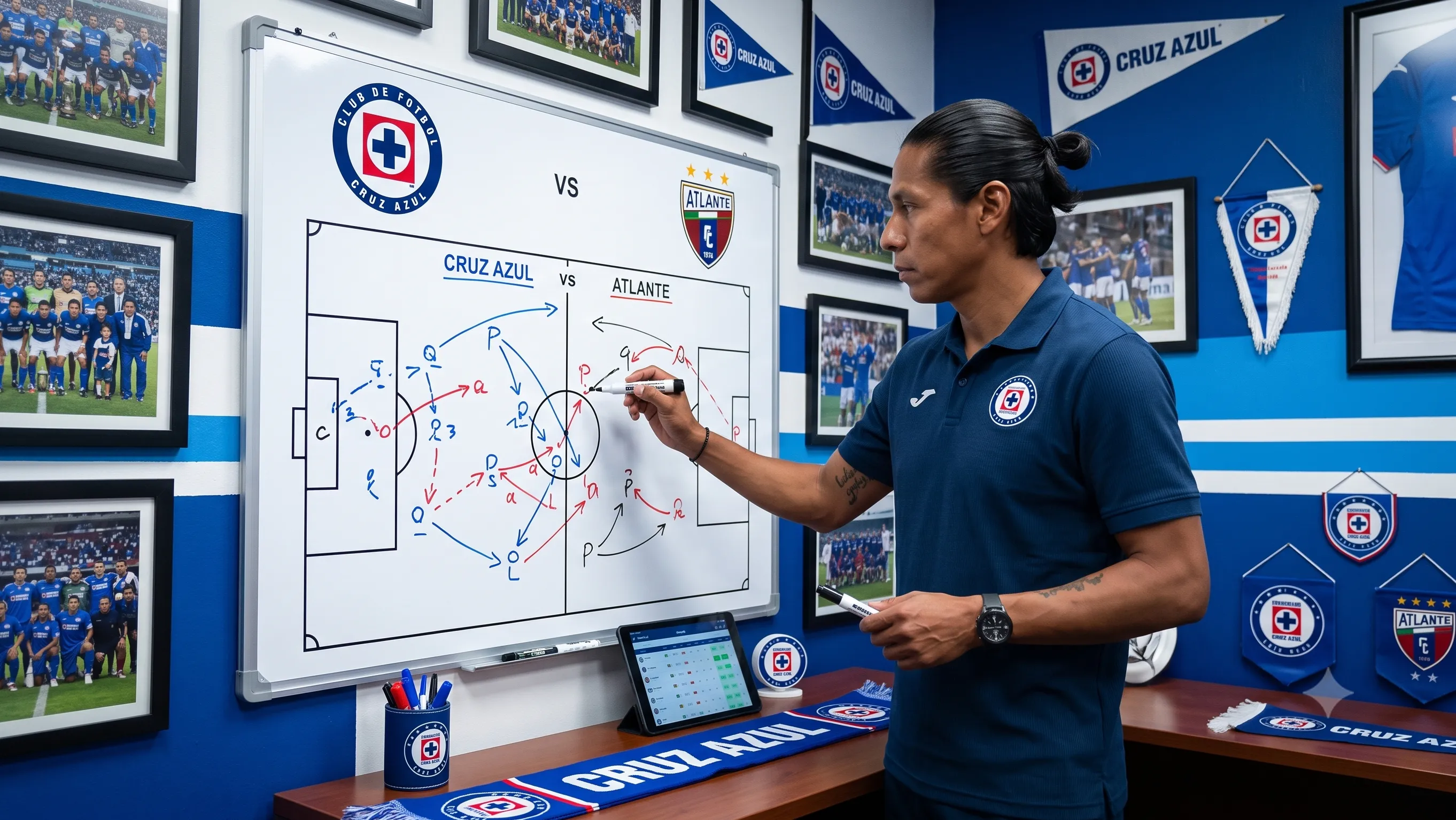 Joel Huiqui tendrá que encontrar la forma para que Cruz Azul no caiga en el conformismo ante Atlante.