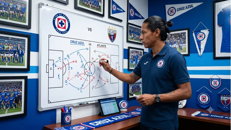 Joel Huiqui tendrá que encontrar la forma para que Cruz Azul no caiga en el conformismo ante Atlante.