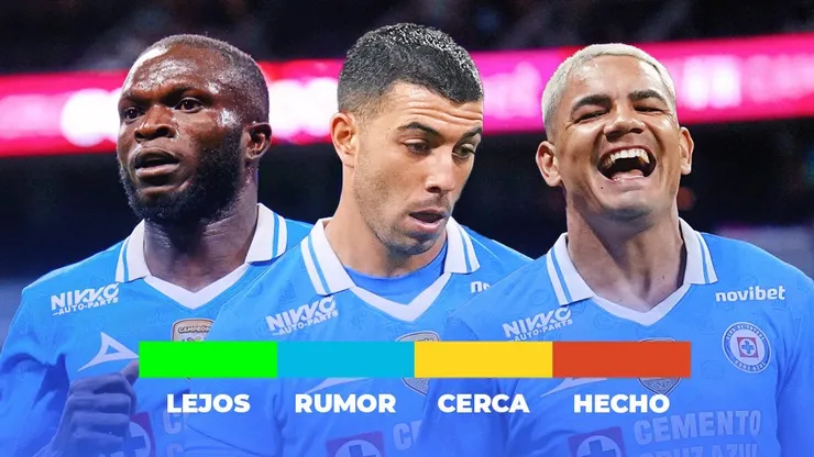 Así el panorama de bajas en Cruz Azul.