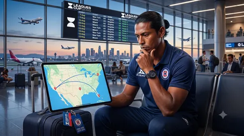 Cruz Azul deberá recorrer miles de kilómetros en apenas una semana por la Leagues Cup 2026.