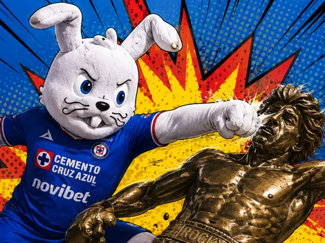 Cruz Azul rompe con la maldición de la estatua de Rocky