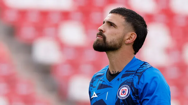 Andrés Gudiño se expresó como el referente que es dentro del vestidor de Cruz Azul.