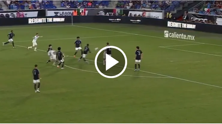 Golazo de Palavecino ante New York.
