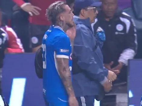 Piovi encendió las alarmas en Cruz Azul: salió lesionado ante Chicago