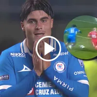 ¡Increíble fallo! Luka Romero se erró un gol hecho y Cruz Azul quedó fuera
