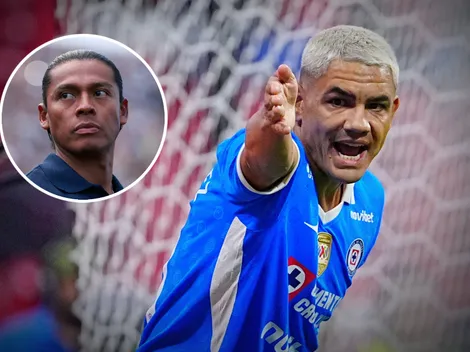La defensa de Joel Huiqui al Toro Fernández en Cruz Azul