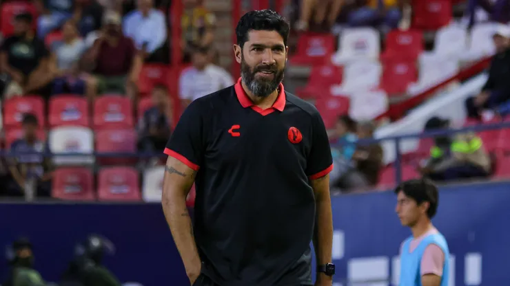 Sebastián Abreu compareció ante los medios de comunicación después de la victoria 2-1 de los Xolos de Tijuana ante Cruz Azul.
