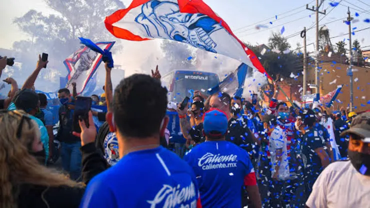 Los fanáticos se expresaron en las inmediaciones de La Noria.