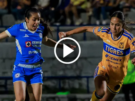 Cruz Azul Femenil cayó ante Tigres: Resumen, goles, videos y tabla