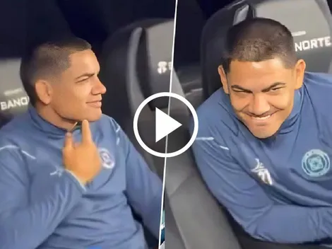 Toro Fernández se hace viral tras farmear aura en la banca de Cruz Azul