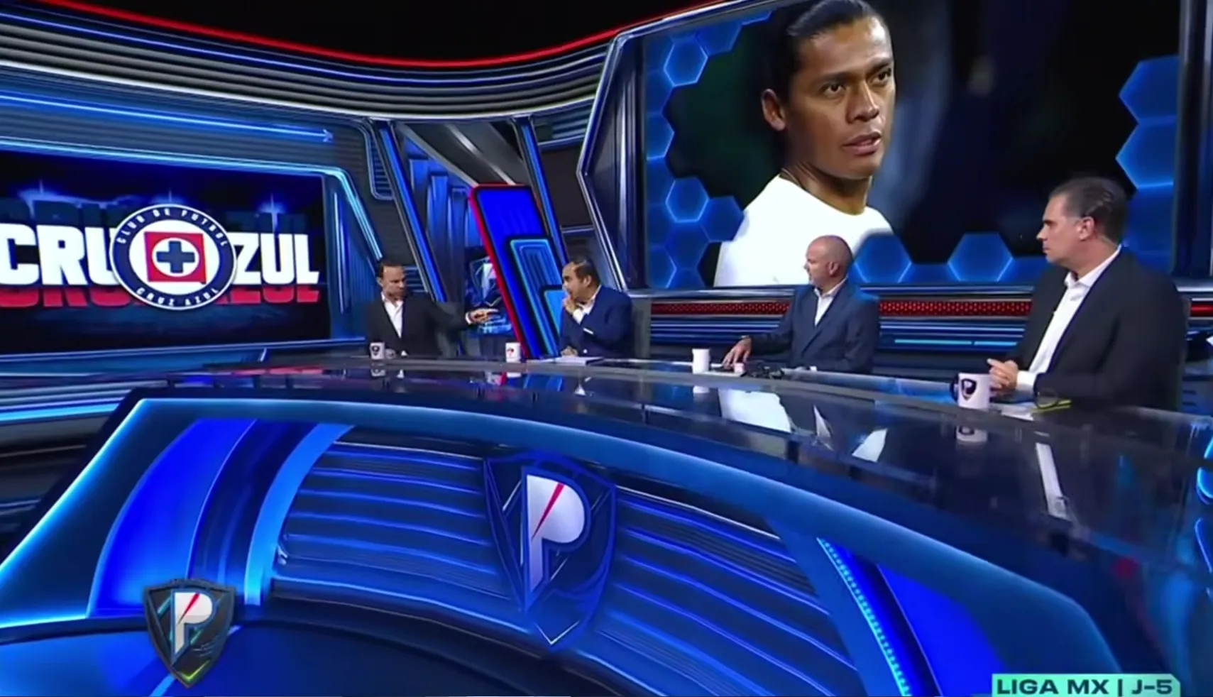 Los Protagonistas debaten sobre la interna en Cruz Azul. (Youtube Luis García)