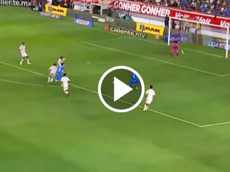 Ditta se "viste" de Ronaldo y Cruz Azul ya lo gana 0-3