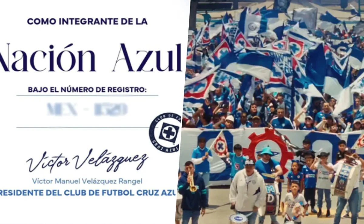 Nación Azul: Qué es, cómo registrarse y obtener el certificado como aficionado de Cruz Azul
