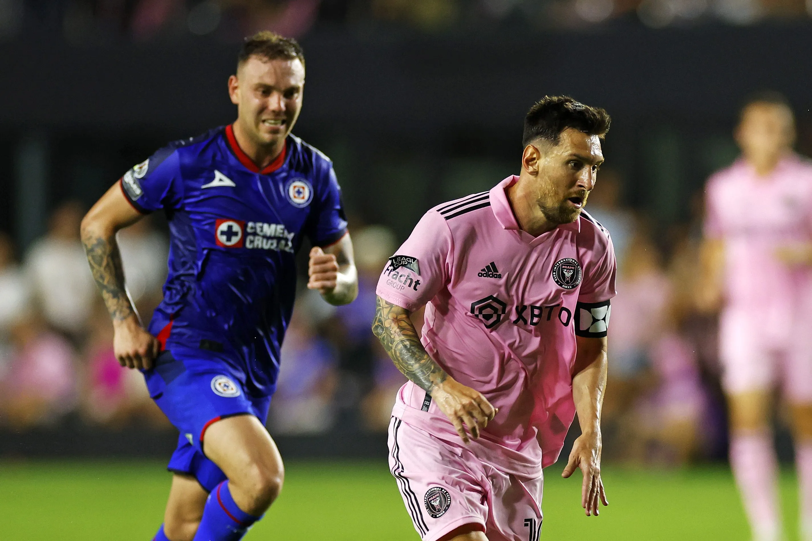 Cruz Azul ya enfrentó a Inter Miami en la Leagues Cup 2023. (Getty Images)