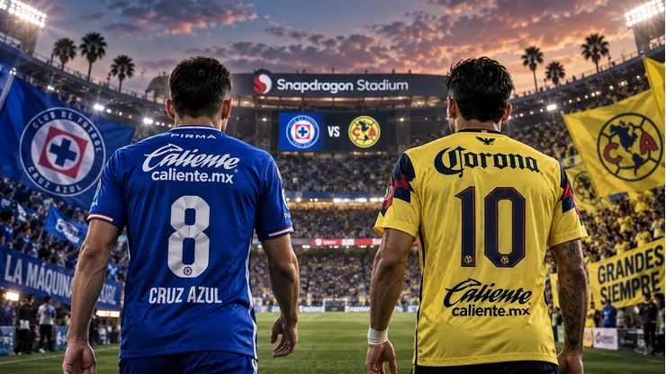 Cruz Azul se medirá ante América en un amistoso en Estados Unidos.