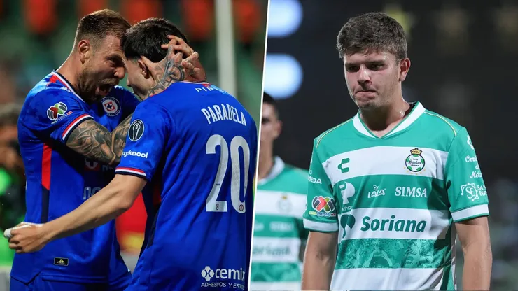 Fuerte contraste: así llegan Cruz Azul y Santos Laguna a la Jornada 7 de Liga MX.