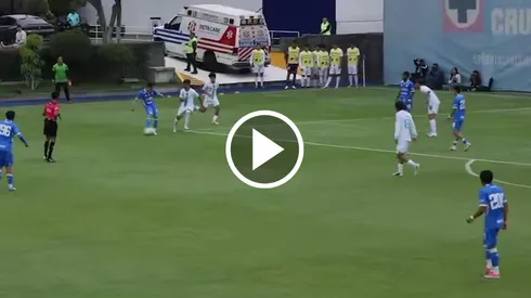 Ariel Castro y un golazo para Cruz Azul Sub-21.