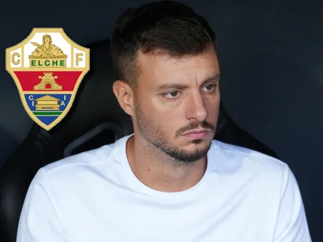 La afición del Elche se cansó de Martín Anselmi tras una nueva derrota