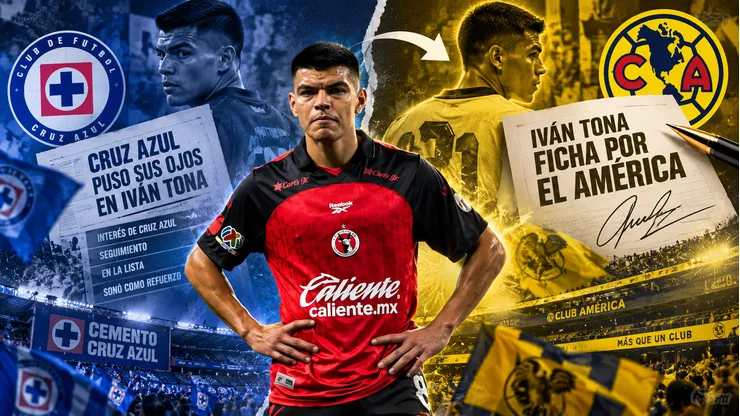 Iván Tona fichó por América tras haber estado en el radar de Cruz Azul.
