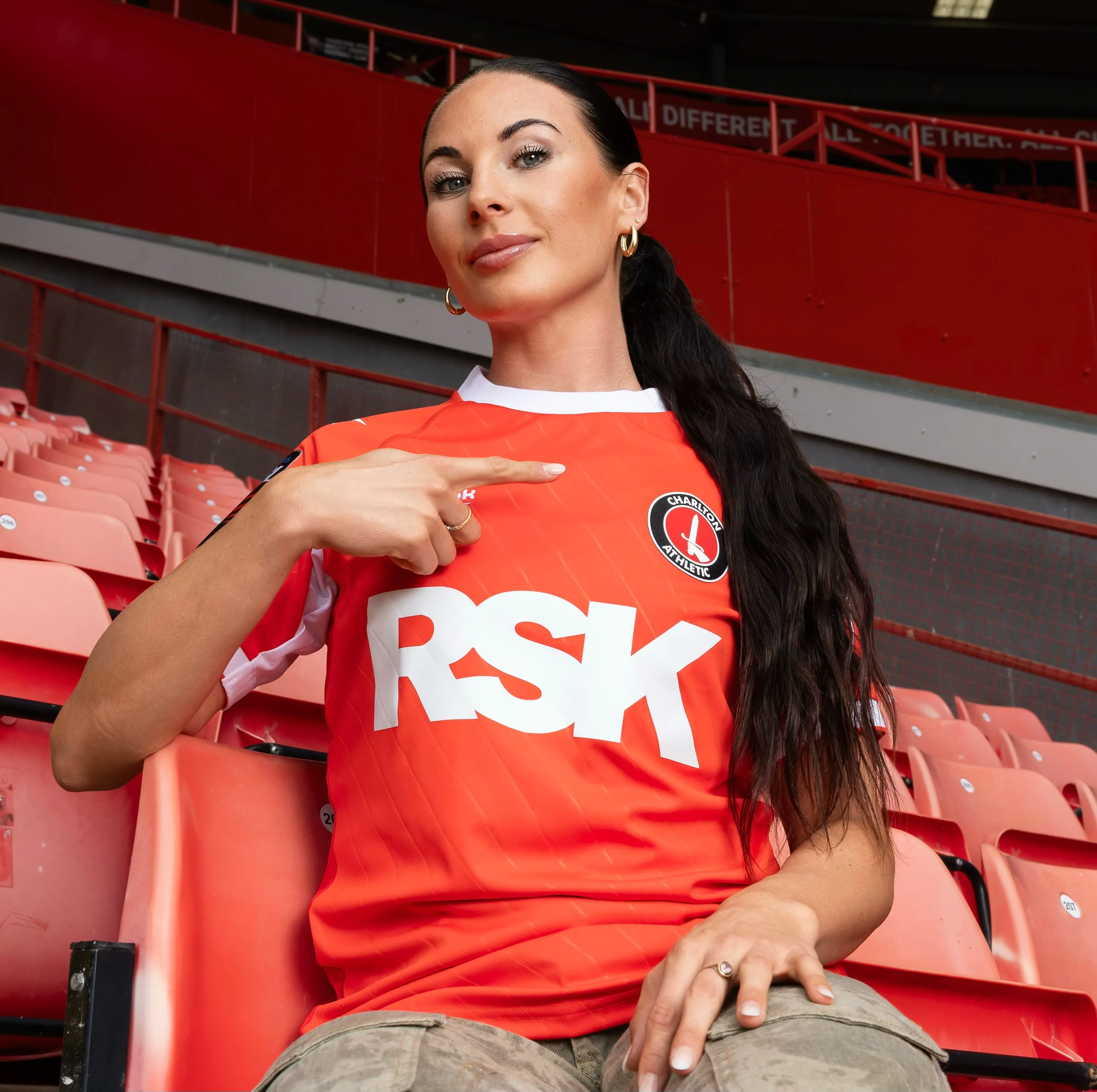 Robe firmó por el Charlton Athletic de la Women’s Super League (IG Robe)