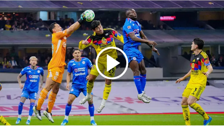 ¡Sigue EN VIVO el Clásico Joven entre Cruz Azul vs. América por el Apertura 2026!