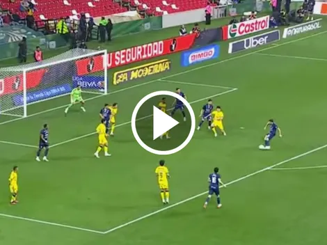Jugada de pizarrón y GOLAZO de Paradela vs. América