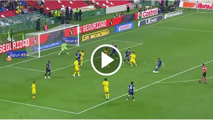 Jugada de pizarrón y GOLAZO de Paradela vs. América