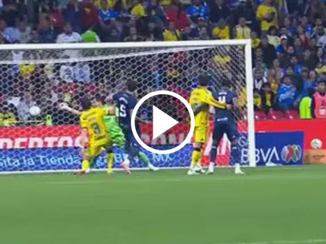Jesús Orozco Chiquete anotó un golazo con Cruz Azul vs América