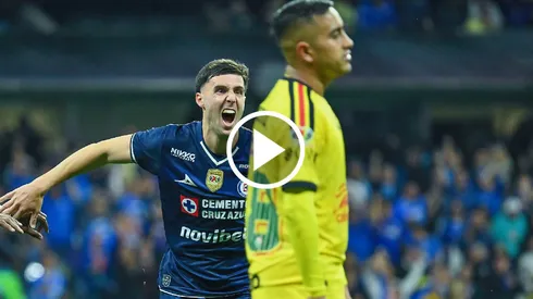 Cruz Azul goleaba al América, sufrió sobre el final y ganó el Clásico Joven