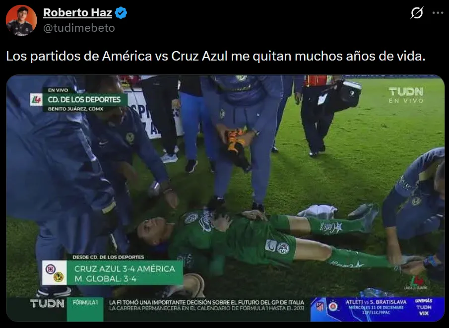Los mejores memes del Cruz Azul vs. América (X)