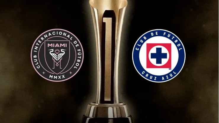 Inter Miami y Cruz Azul chocarán por el Campeones Cup.