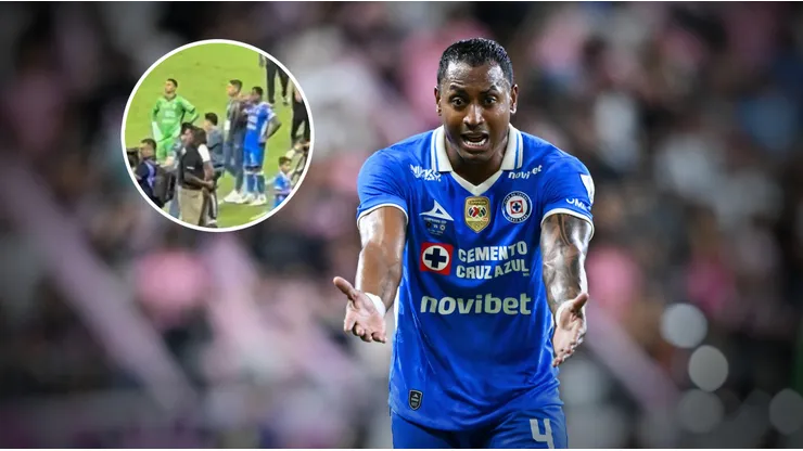 Willer Ditta fue captado por las cámaras tras ser blanco de críticas en la final ante Inter Miami.