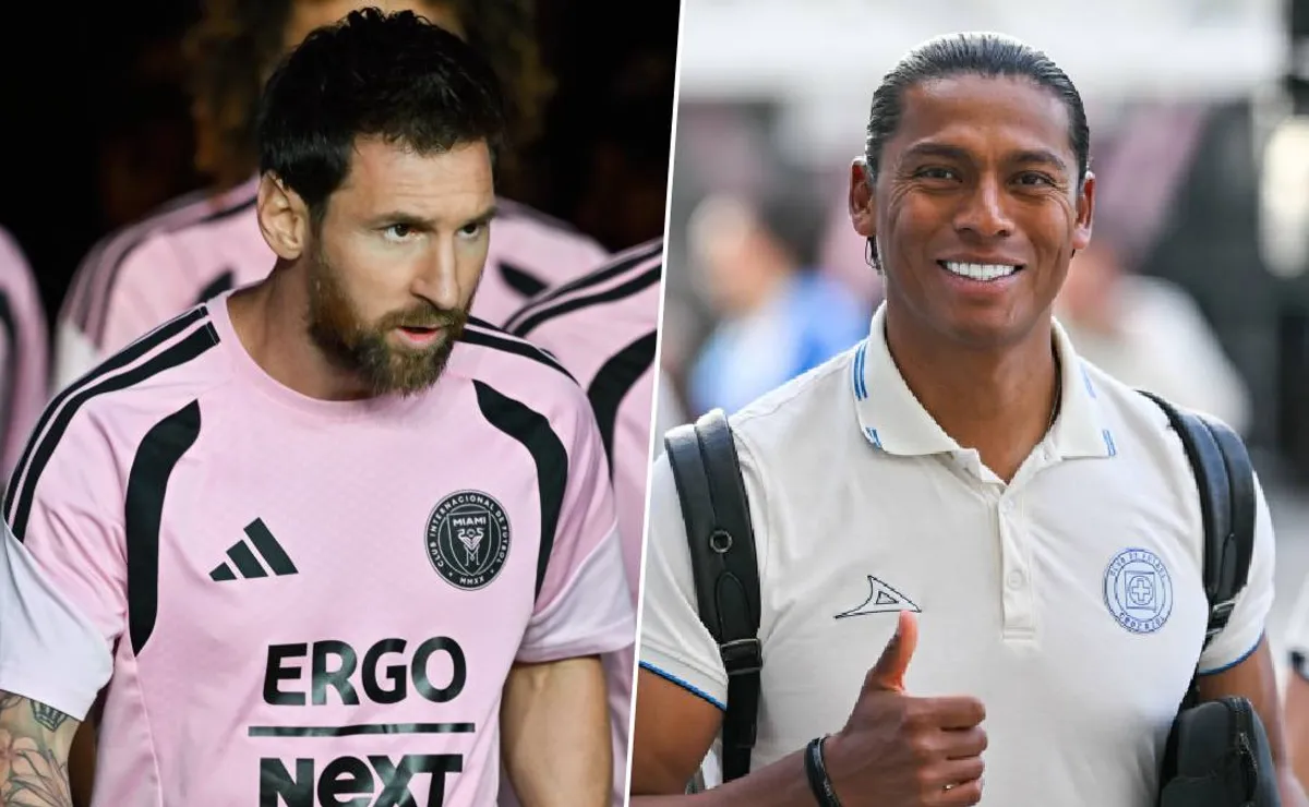 El sorpresivo cruce entre Lionel Messi y Joel Huiqui durante el Cruz Azul vs. Inter Miami