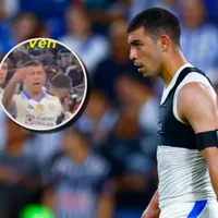 El gesto de enojo de Erik Lira con sus compañeros de Cruz Azul