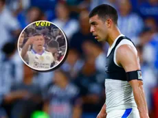 El gesto de enojo de Erik Lira con sus compañeros de Cruz Azul