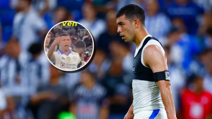 Las cámaras tomaron a Erik dando indicaciones con cierta molestia.