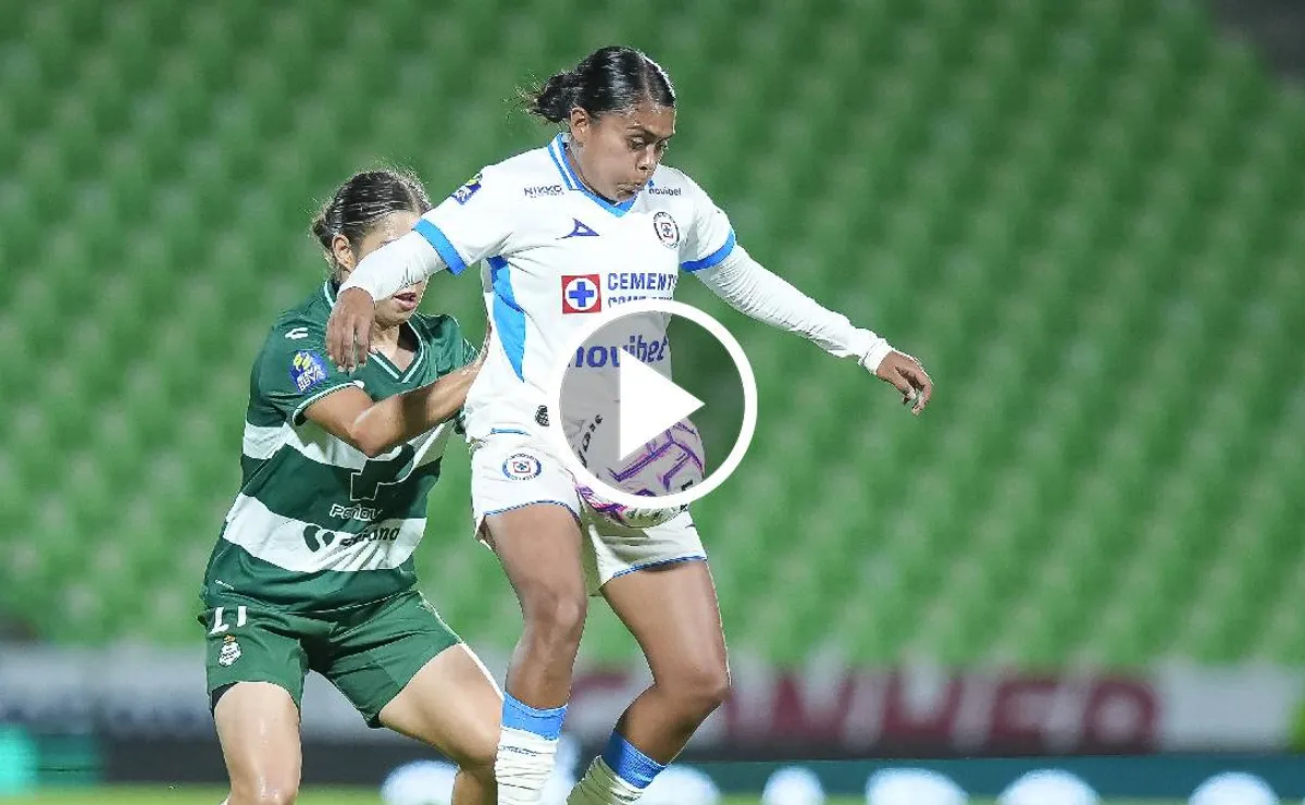 Cruz Azul femenil 0-2 Santos Laguna: resumen, goles y videos por la Jornada 8 del Apertura 2026