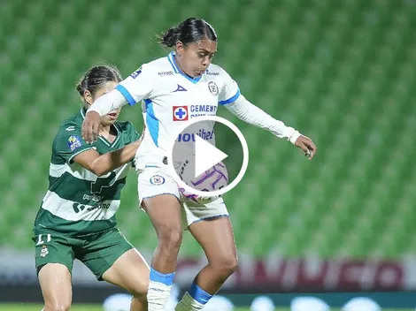 Cruz Azul Femenil cayó ante Santos Laguna con doblete de Pickard