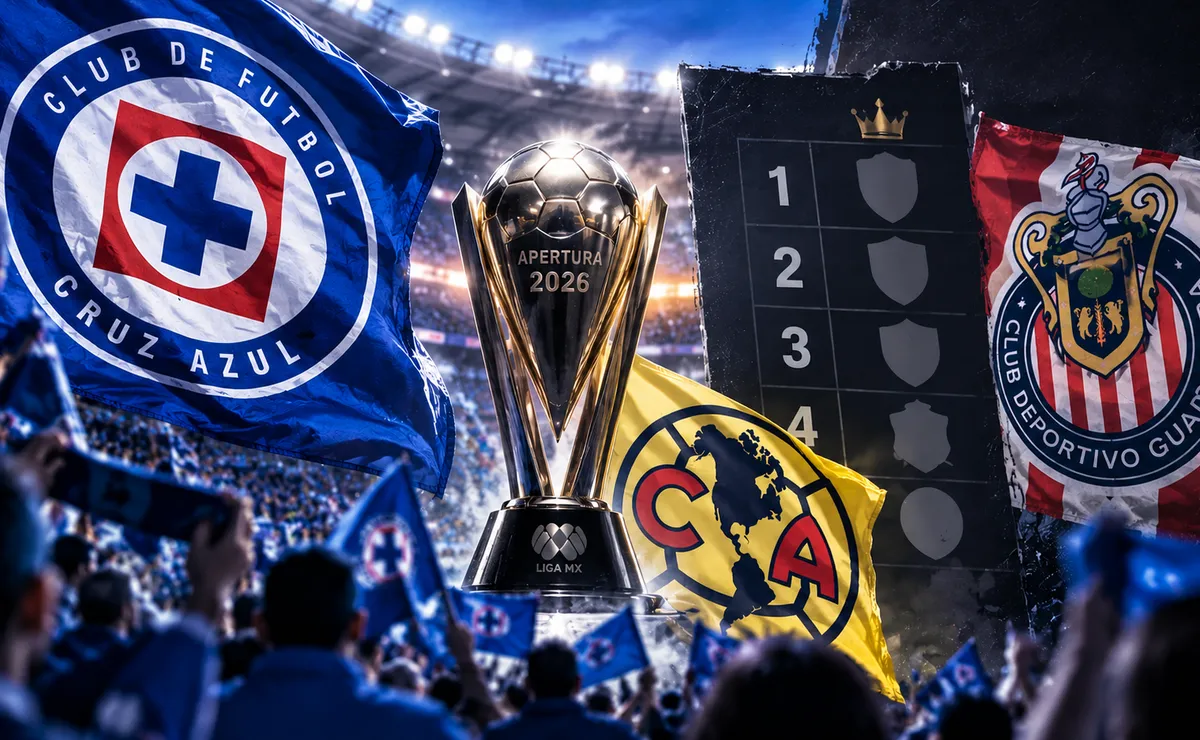 La tabla que confirma el peso de Cruz Azul en Liga MX: solo 4 clubes están por encima en asistencia