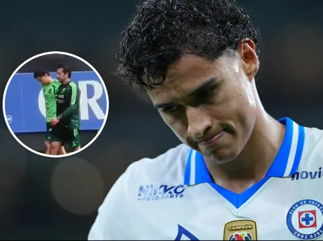 Alarma en Cruz Azul: Jeremy Márquez abandonó la práctica del Tri