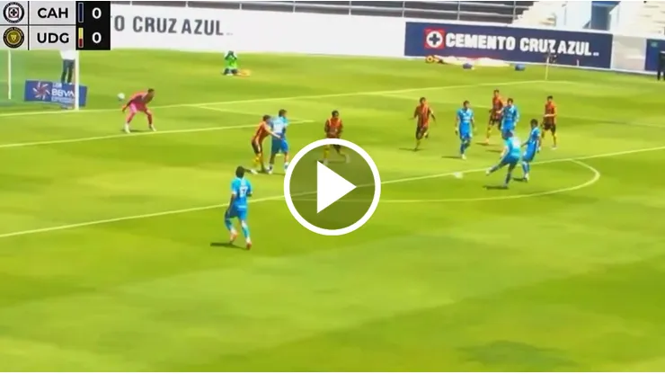 Se lució en Cruz Azul Hidalgo con un golazo.