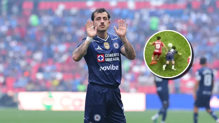 Gran partido del carrilero por derecha ante Toluca.