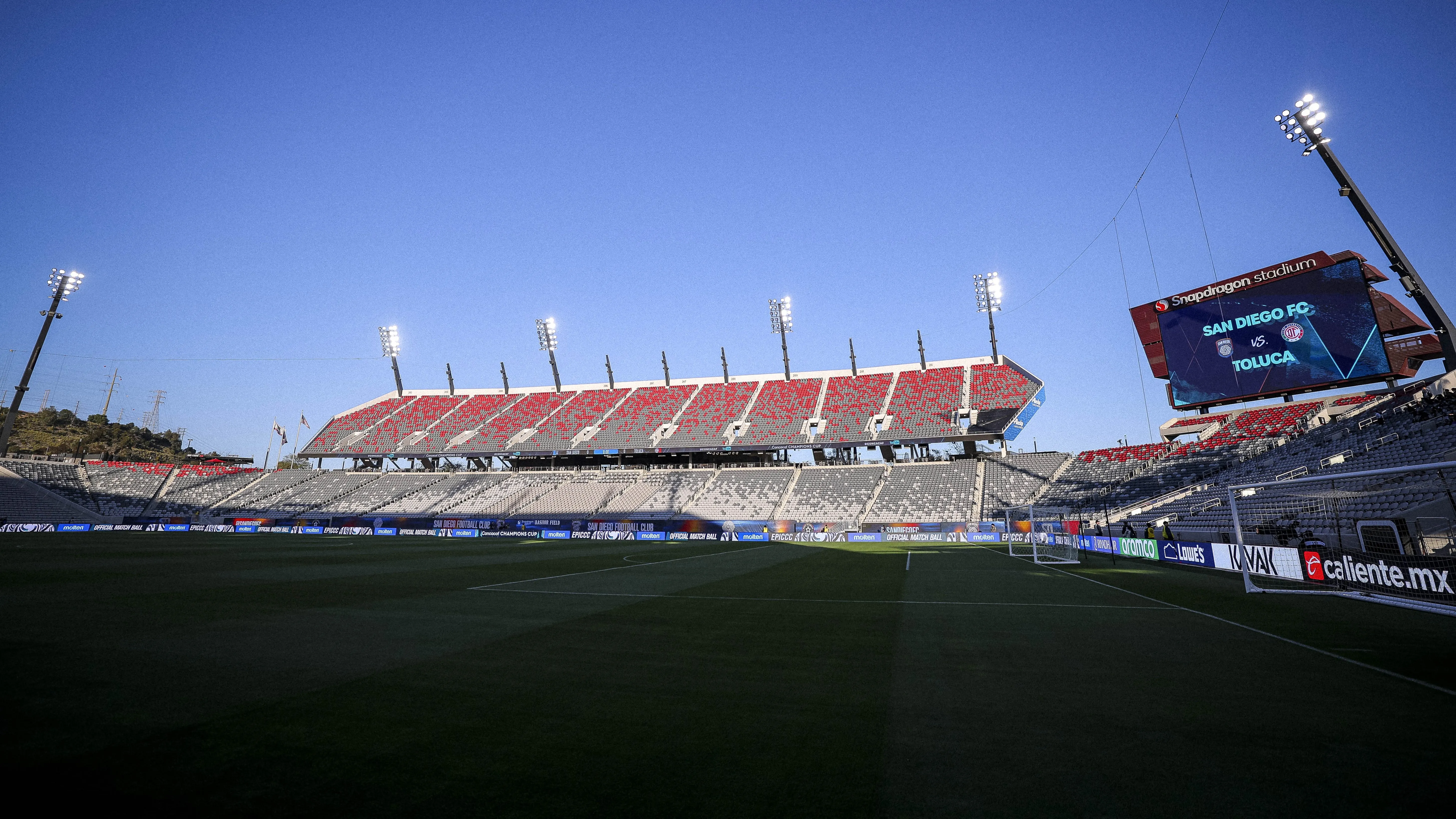 El Snapdragon Stadium, listo para recibir a Cruz Azul y América. (Imago 7)