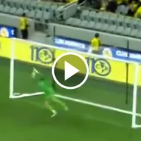 Gudiño y una gran atajada ante Raphael Veiga que valió como un gol